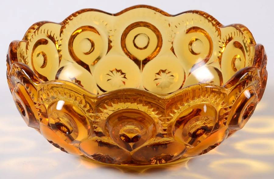 Moon and Star Amber Nappy by Smith Glass -1