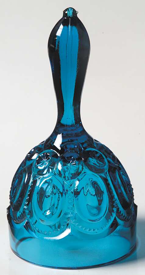 Moon and Star Blue Bell by Smith Glass -1