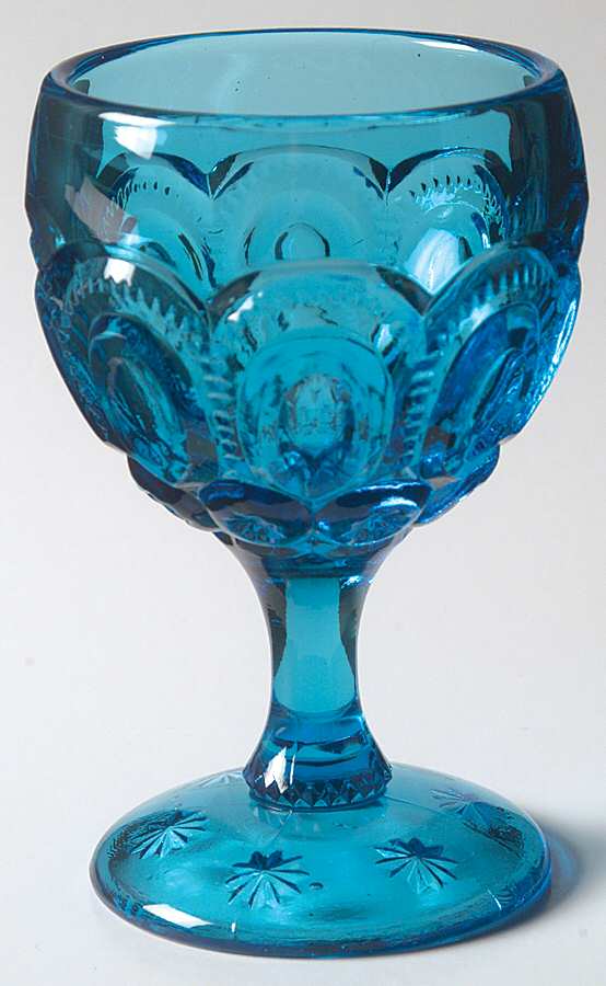 Moon and Star Blue Claret Wine by Smith Glass -1