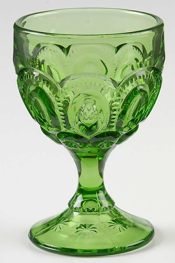 Moon and Star Green Claret Wine by Smith Glass -1