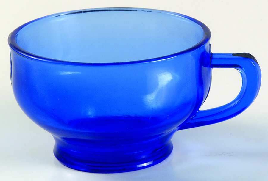 Mt. Pleasant Cobalt Blue Cup Only by Smith Glass -1