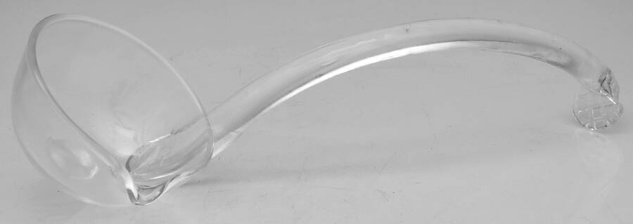 Pinwheel & Stars Punch Ladle by Smith Glass -1