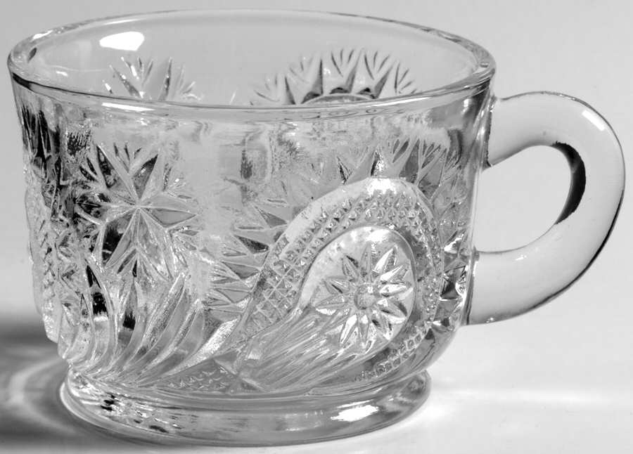 Pinwheel & Stars Punch Cup by Smith Glass -1