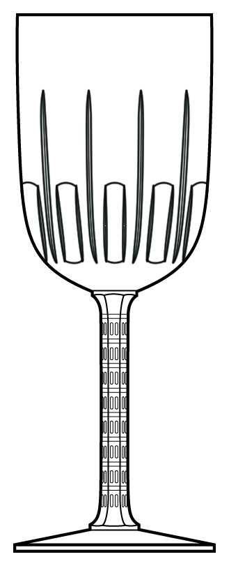 Arkade Water Goblet by Spiegelau-1