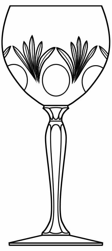 Begonia Water Goblet by Spiegelau-1