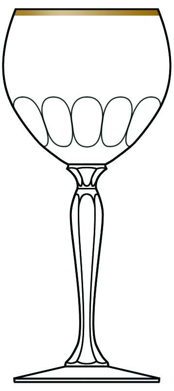 Chrysanthemum Water Goblet by Spiegelau-1