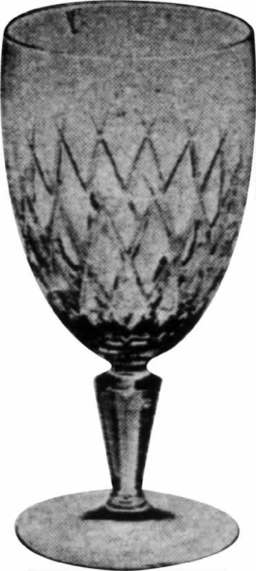 Crosscut Water Goblet by Spiegelau-1