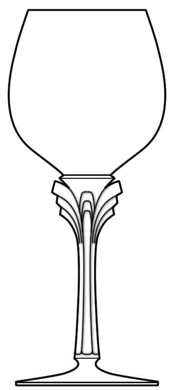 Flora Water Goblet by Spiegelau-1