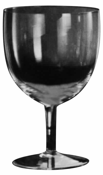 Nassau Clear Water Goblet by Sussmuth Crystal-1