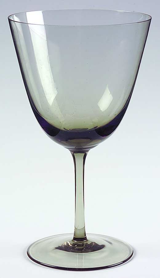 Navarre Smoke Water Goblet by Sussmuth Crystal-1