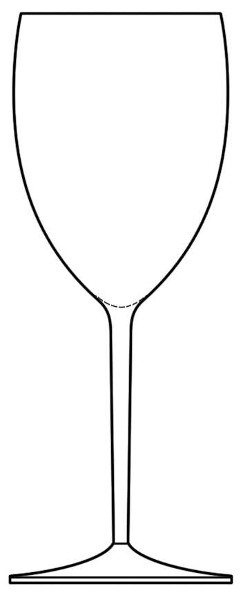 SP444 Water Goblet by Steuben-1