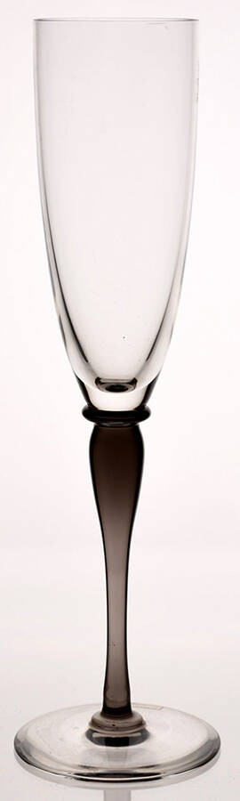 Amadeus Gray Fluted Champagne by St Louis-1