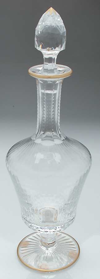 Apollo Gold Cordial Decanter & Stopper by St Louis-1