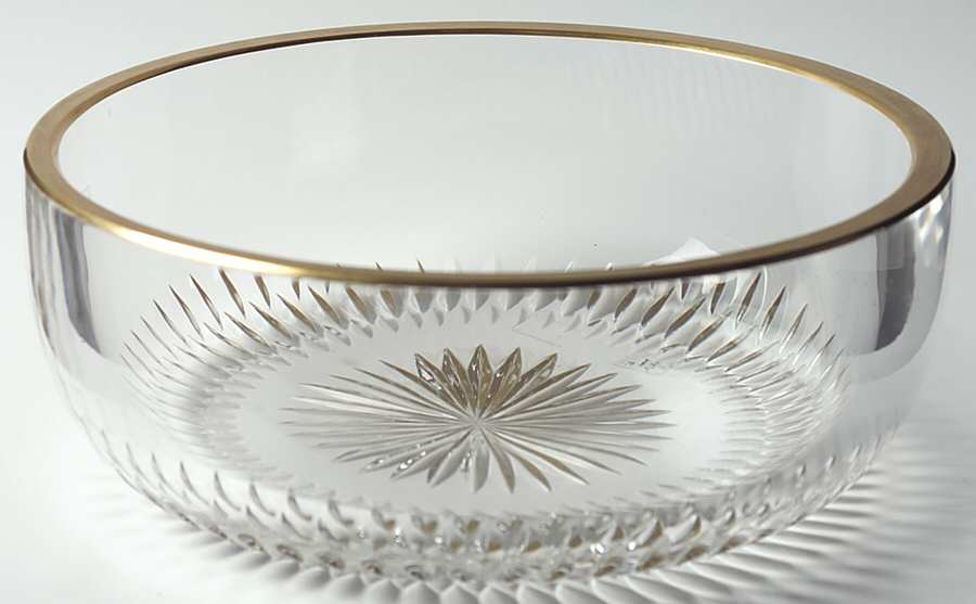Apollo Gold 8" Round Bowl by St Louis-1