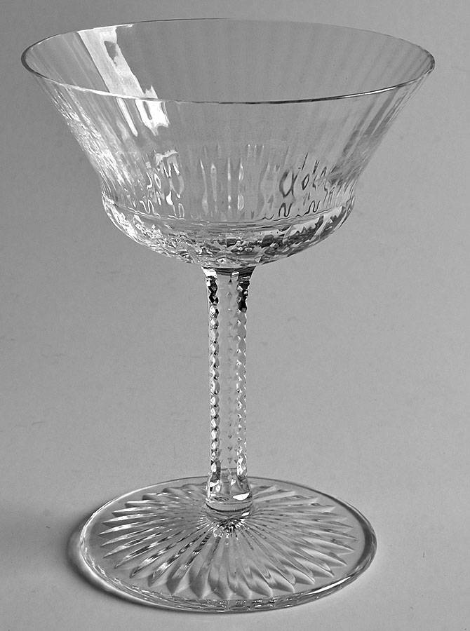 Apollo Clear Champagne/Tall Sherbet by St Louis-1
