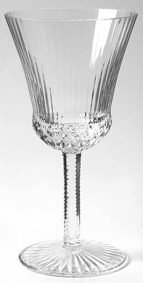 Apollo Clear Continental Goblet by St Louis-1