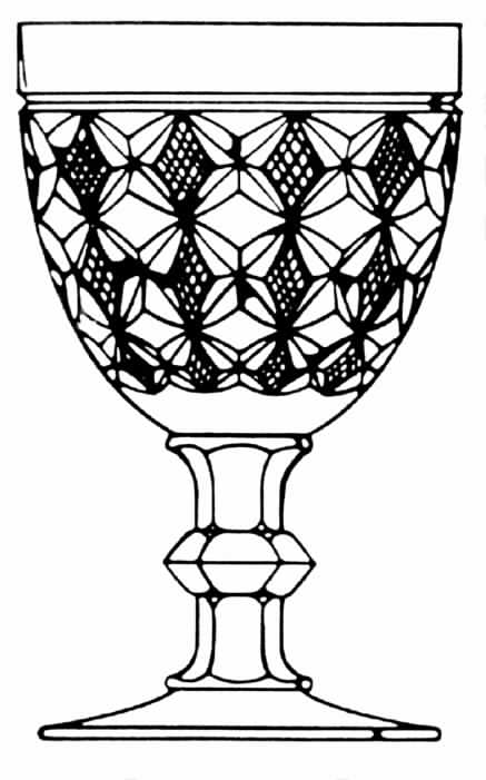 Bagatelle Water Goblet by St Louis-1