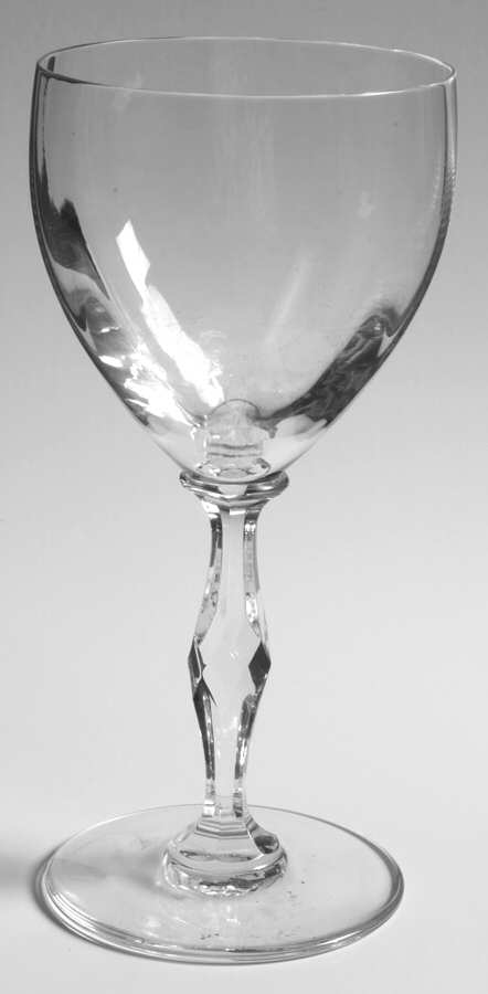 Bartholdi Clear (Optic) Water Goblet by St Louis-1