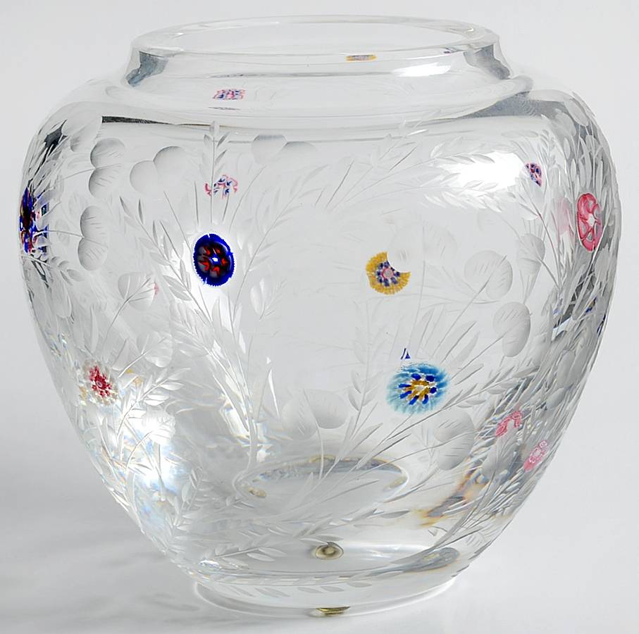 Botticelli 4" Flower Vase by St Louis-1