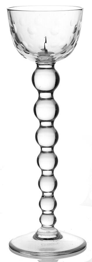 Bubbles 8" Single Light Candlestick by St Louis-1