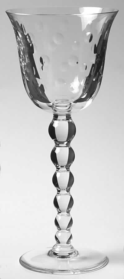 Bubbles Water Goblet by St Louis-1