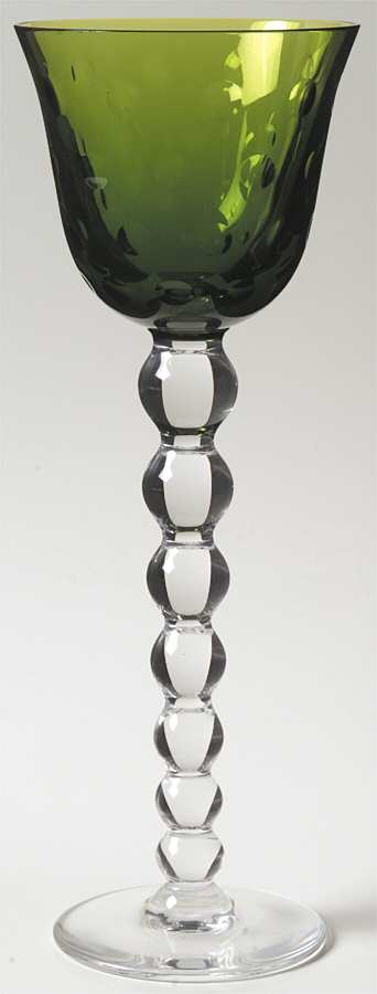 Bubbles Chartreuse Wine Hock by St Louis-1