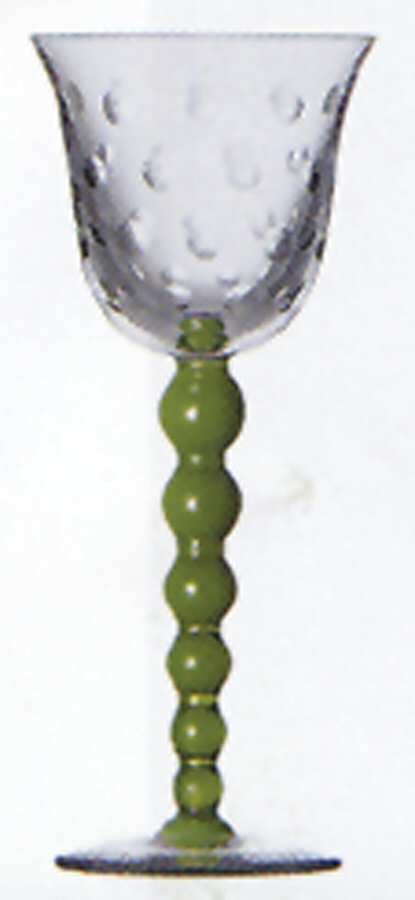 Bubbles Continental Goblet by St Louis-1