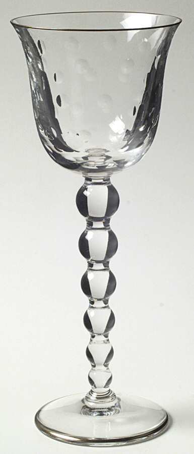 Bubbles Water Goblet by St Louis-1