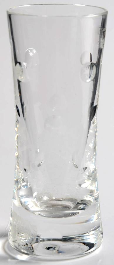 Bubbles Vodka Glass by St Louis-1