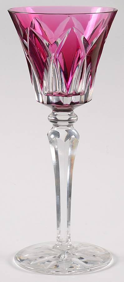 Camargue (Cut) Amethyst Hock Wine by St Louis-1