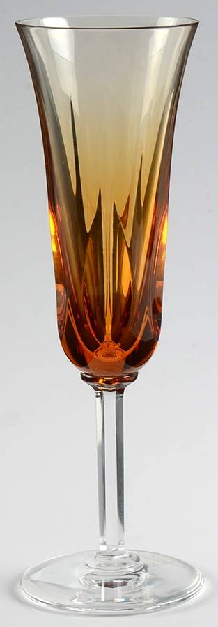 Cerdagne Amber Fluted Champagne by St Louis-1