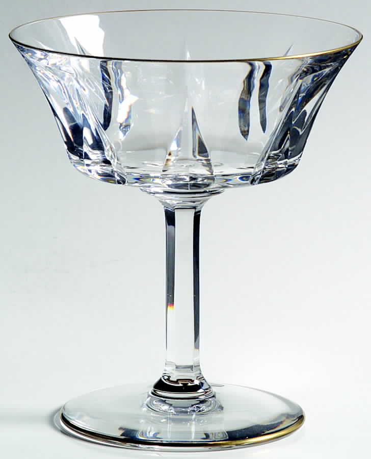 Cerdagne Gold Champagne/Tall Sherbet by St Louis-1