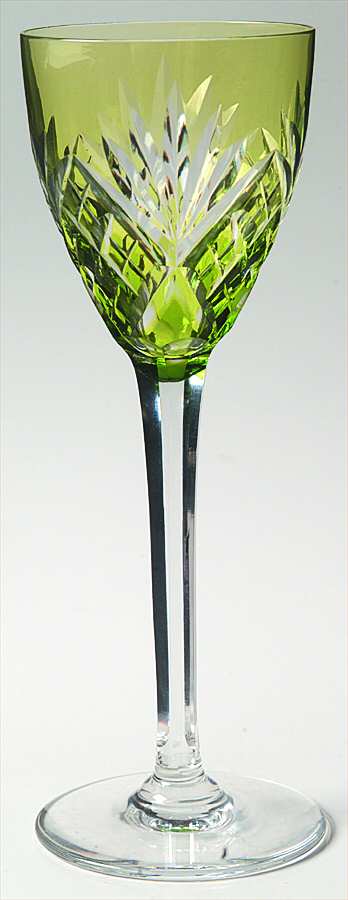 Chantilly Clear Yellow Hock Wine by St Louis-1