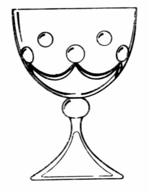 Dagobert Champagne/Tall Sherbet by St Louis-1