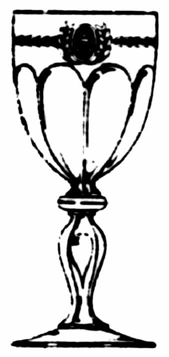 Empire Water Goblet by St Louis-1
