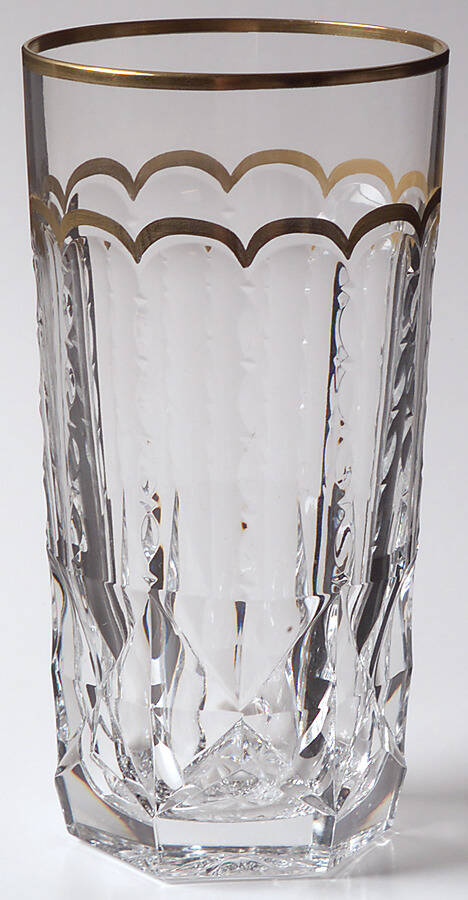 Excellence (Gold Trim) Highball Glass by St Louis-1