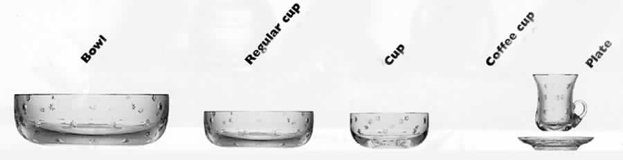 Firmament Clear 8" Round Bowl by St Louis-1