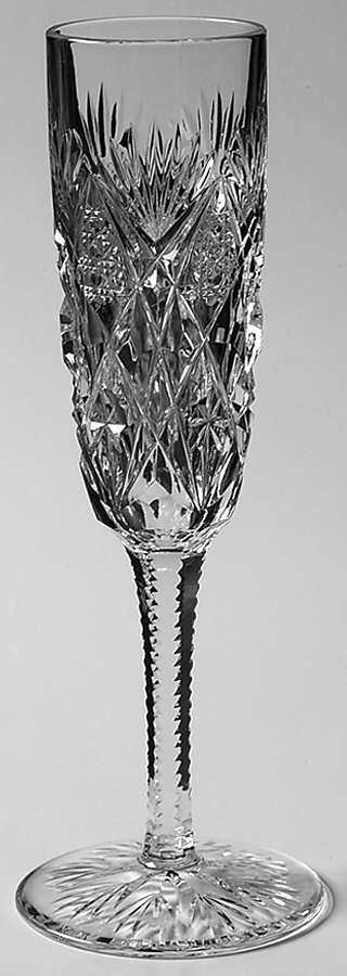 Florence (Pineapple Cut) Fluted Champagne by St Louis-1