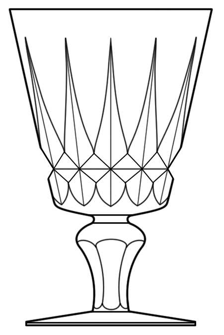 Guernsey Water Goblet by St Louis-1