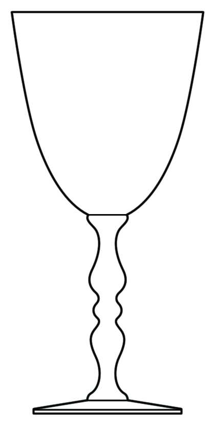 Hauteville Water Goblet by St Louis-1