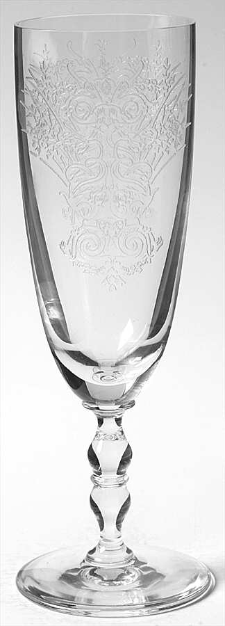 Jardin D'Eden Engraved Fluted Champagne by St Louis-1