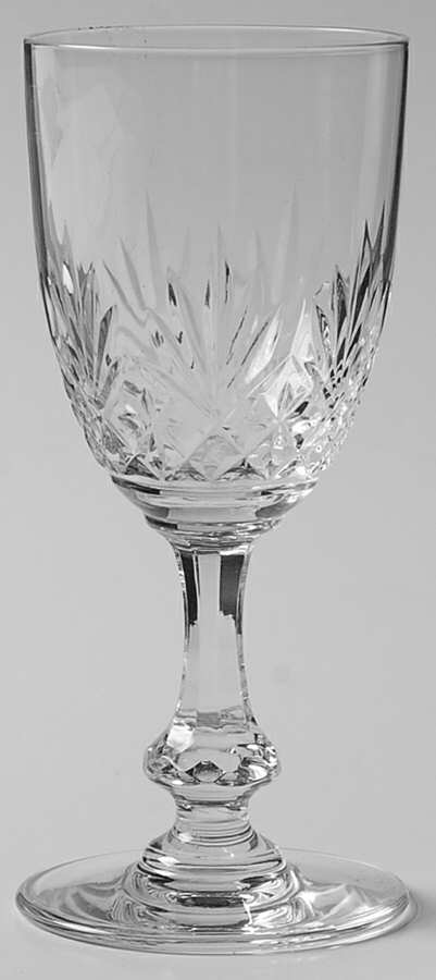 Massenet Clear (Cut) Sherry Glass by St Louis-1