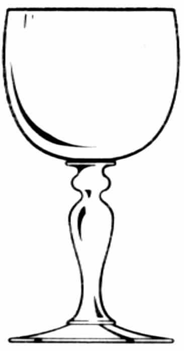 Pline Water Goblet by St Louis-1