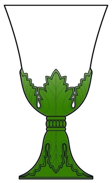 Renaissance Chartreuse Water Goblet by St Louis-1