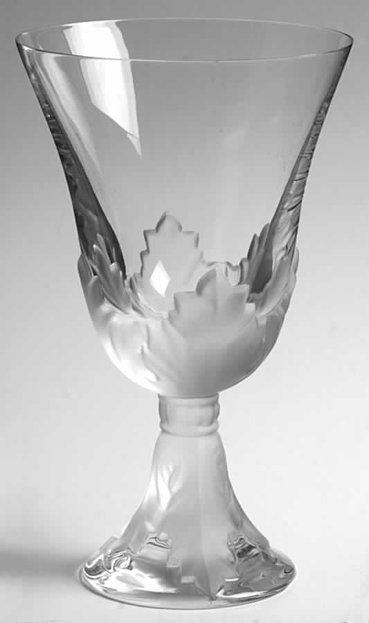 Renaissance Frost Water Goblet by St Louis-1