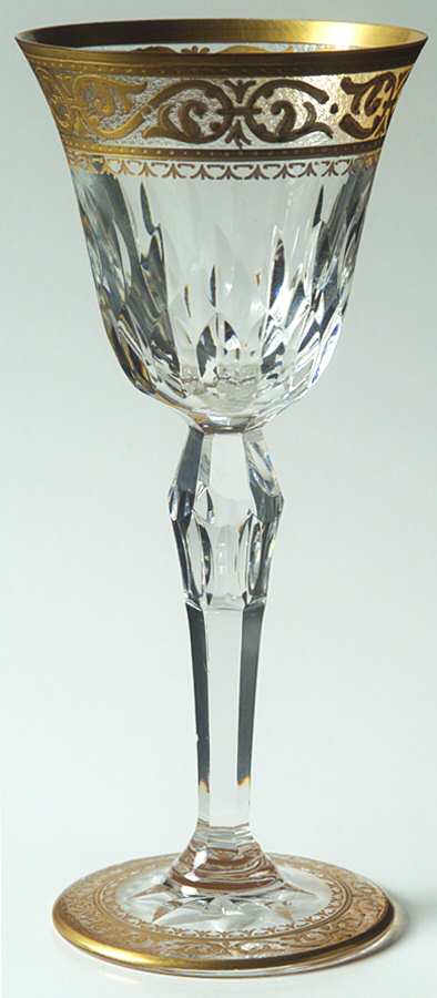 Stella (Gold Encrusted) Wine Glass by St Louis-1