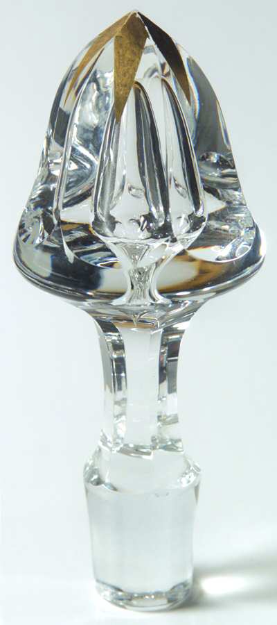 Stella (Gold Encrusted) Stopper for Wine Decanter by St Louis-1