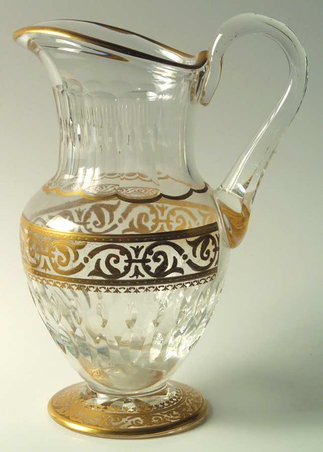 Stella (Gold Encrusted) Large Jug by St Louis-1