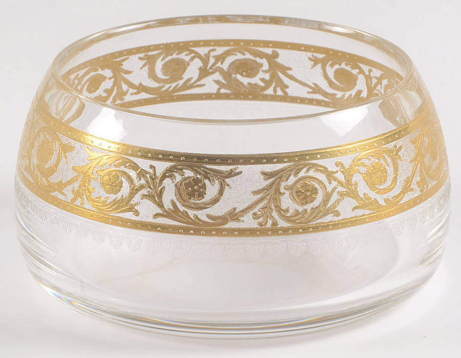 Thistle Powder Jar No Lid by St Louis-1