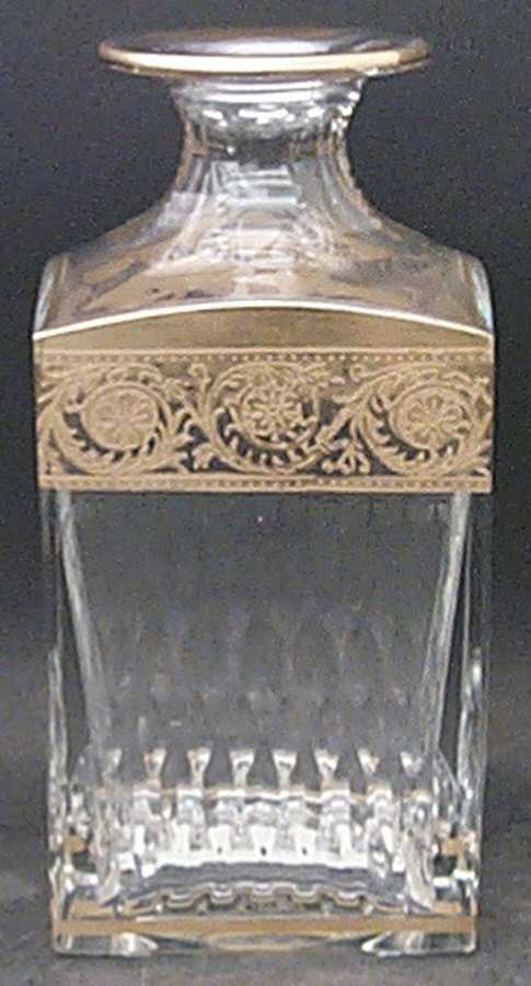 Thistle Bourbon Decanter No Stopper by St Louis-1